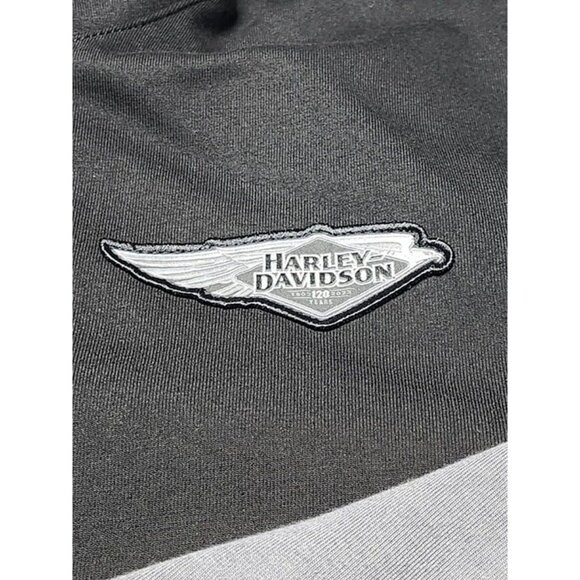 Harley-Davidson 120th Anniversary Deflector Riding Fleece Hooded Jacket (XL) - Picture 3 of 12